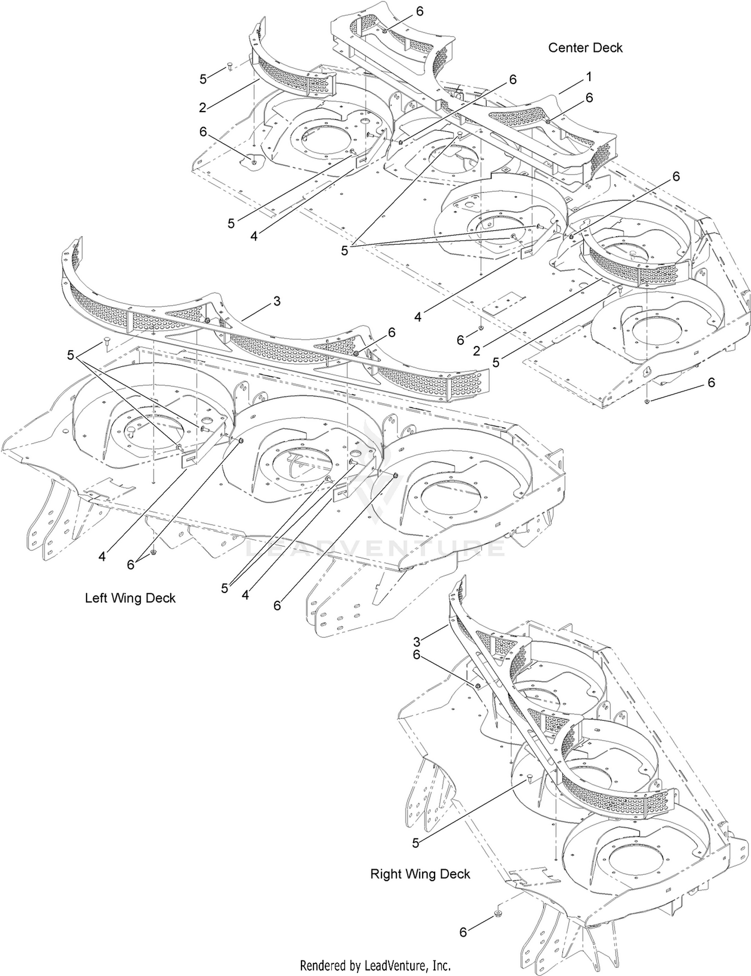 Leaf Mulch Kit Assembly