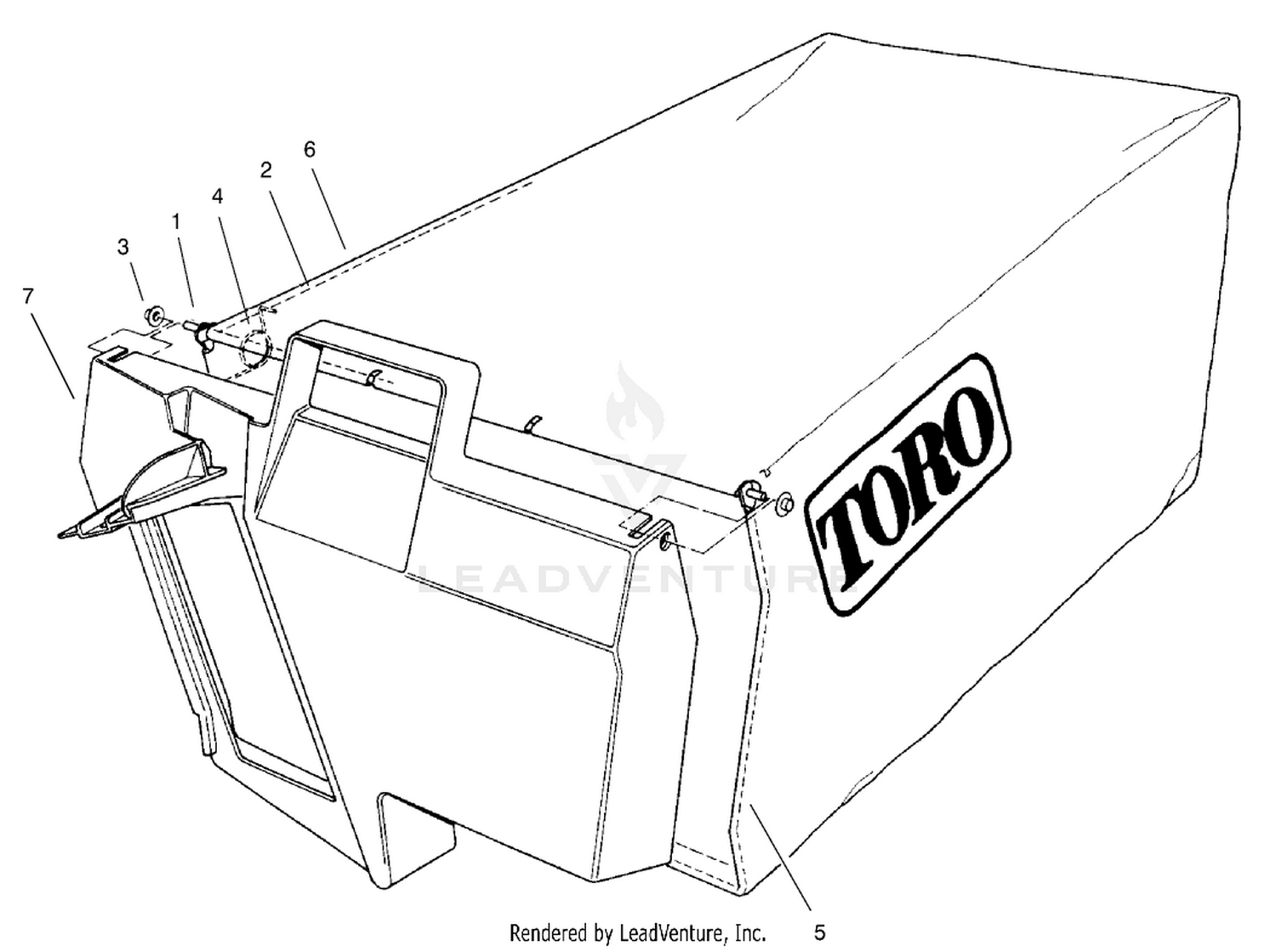 Grass Bag Assembly