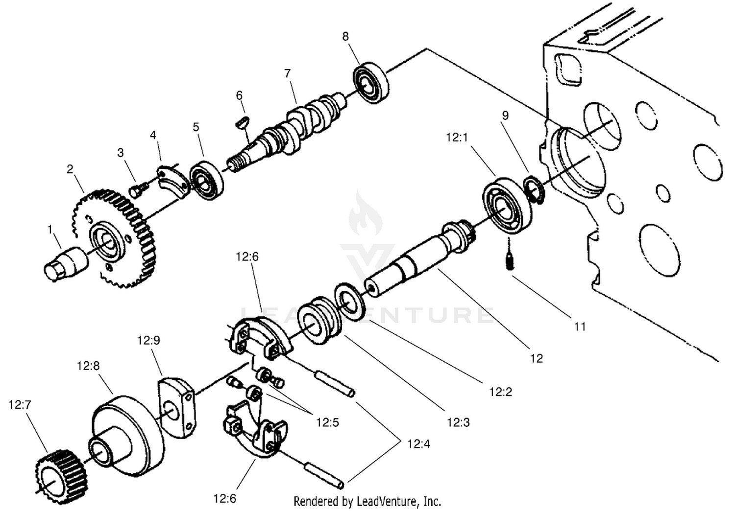 Fuel Camshaft Assembly