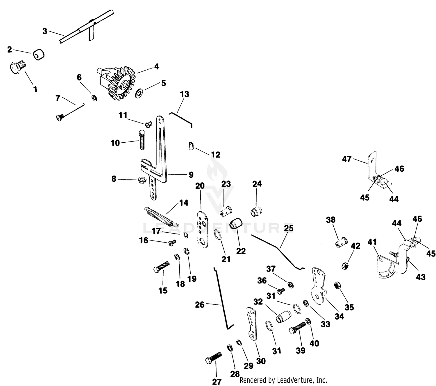 Governor-Engine Model No. M16 Spec. No. 711526