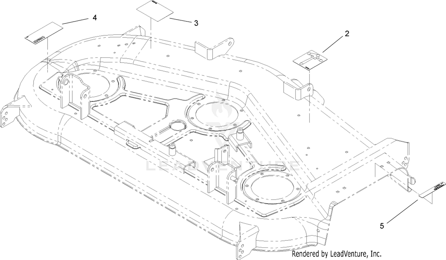 52in Deck Assembly No. 108-8573
