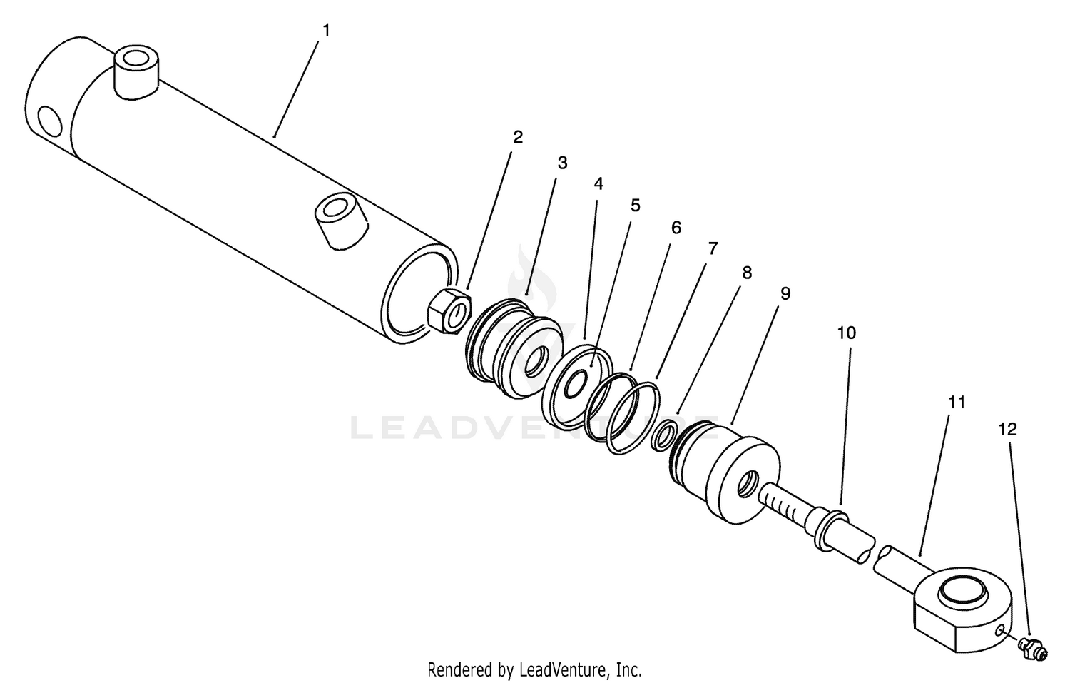 Hydraulic Cylinder No. 98-5441