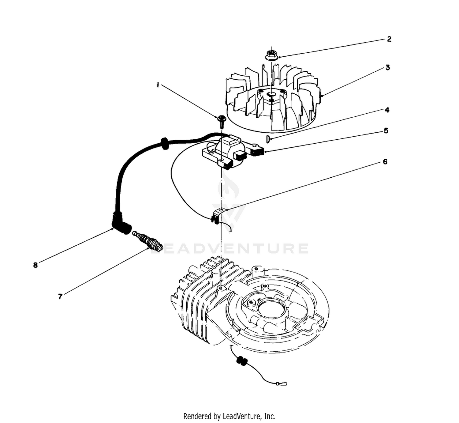 Flywheel  Magneto Assembly