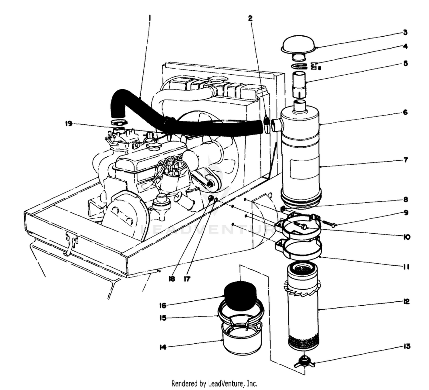 Air Cleaner Assembly 27-7090