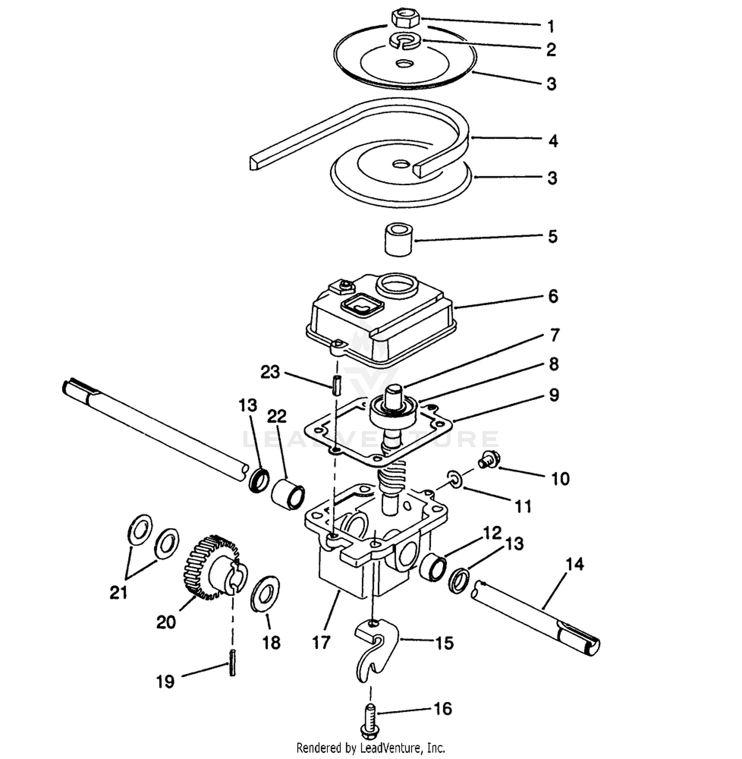 Gearbox Assembly No. 71-8250