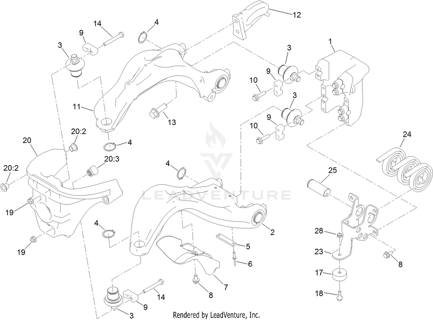 Suspension A-Arm Assembly