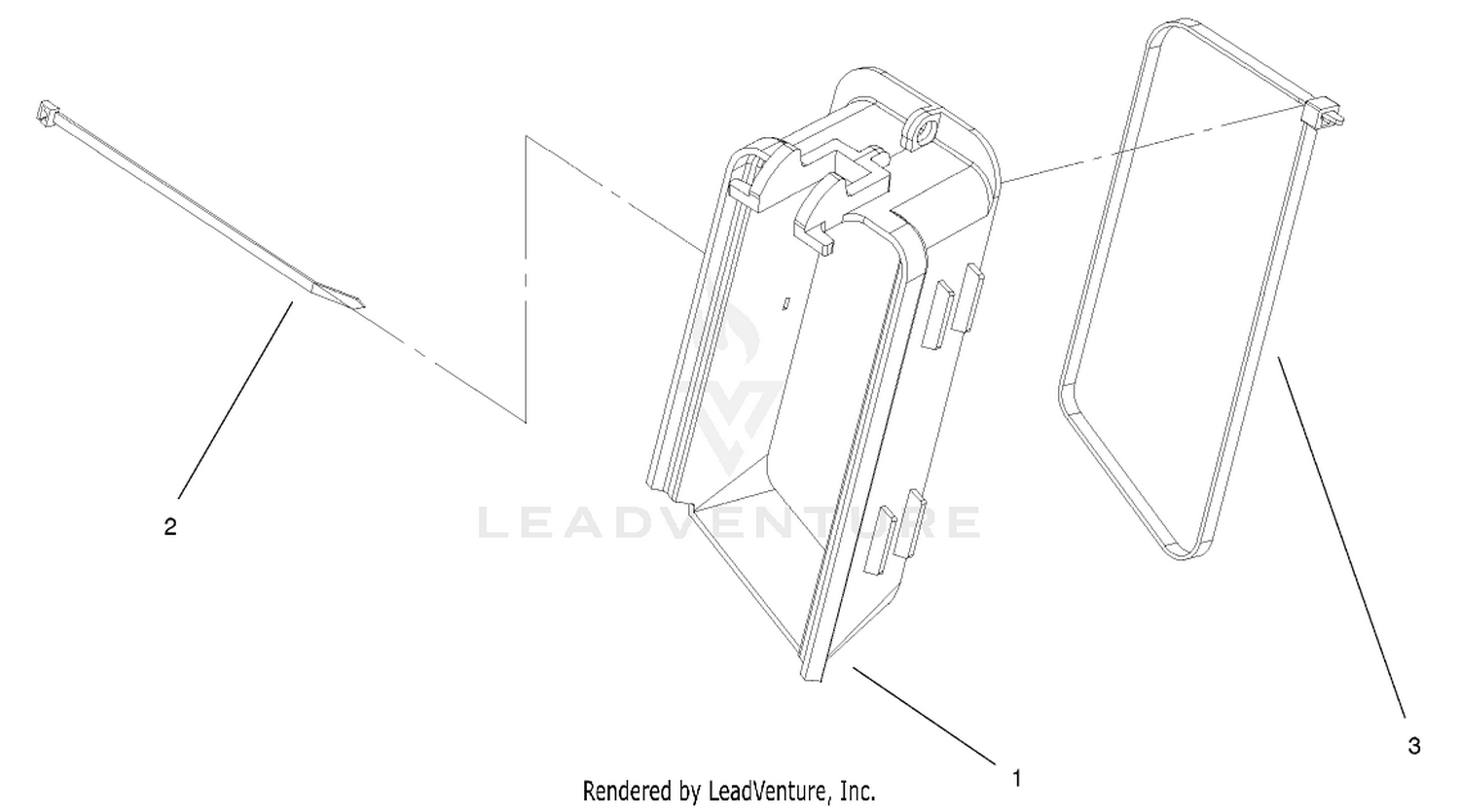 Bag Chute Assembly Part No. 104-7951