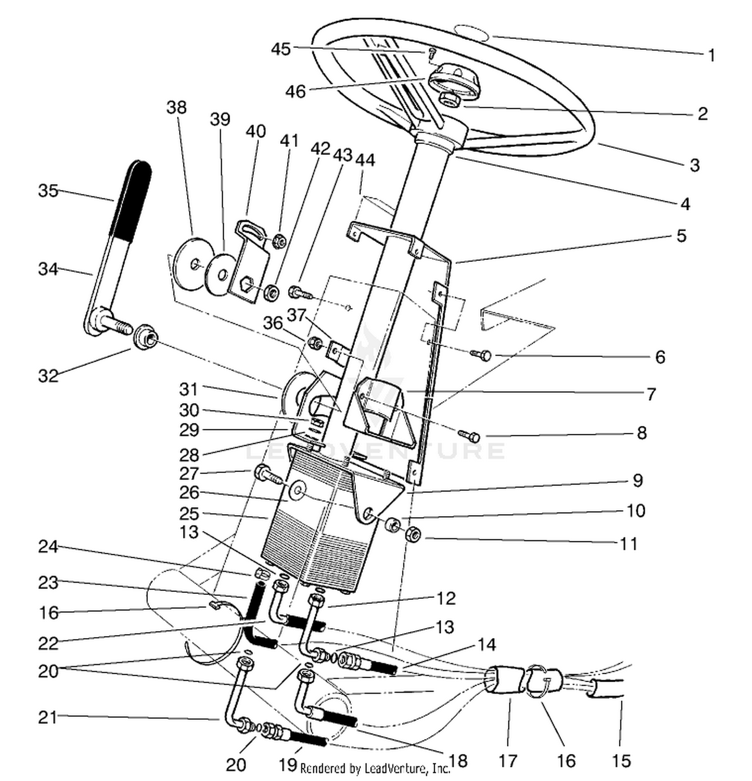Power Steering Assembly