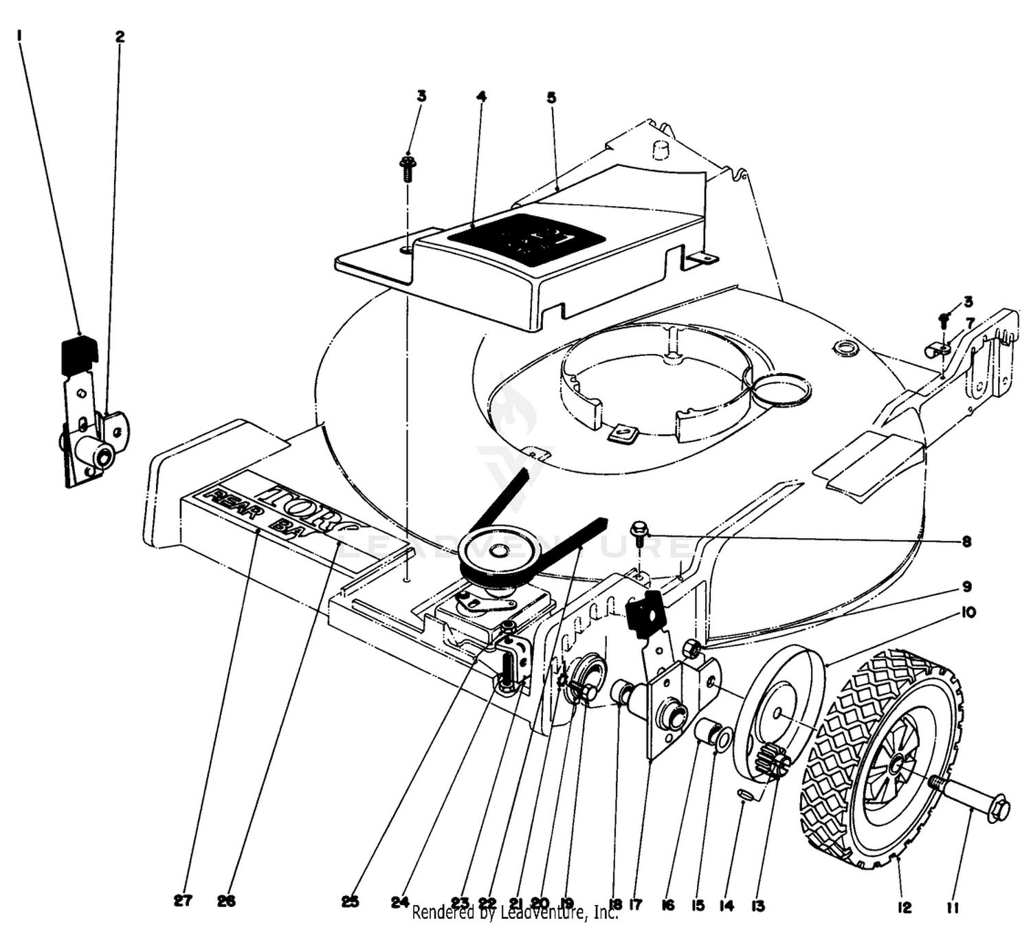 Front Wheel And Pivot Arm Assembly