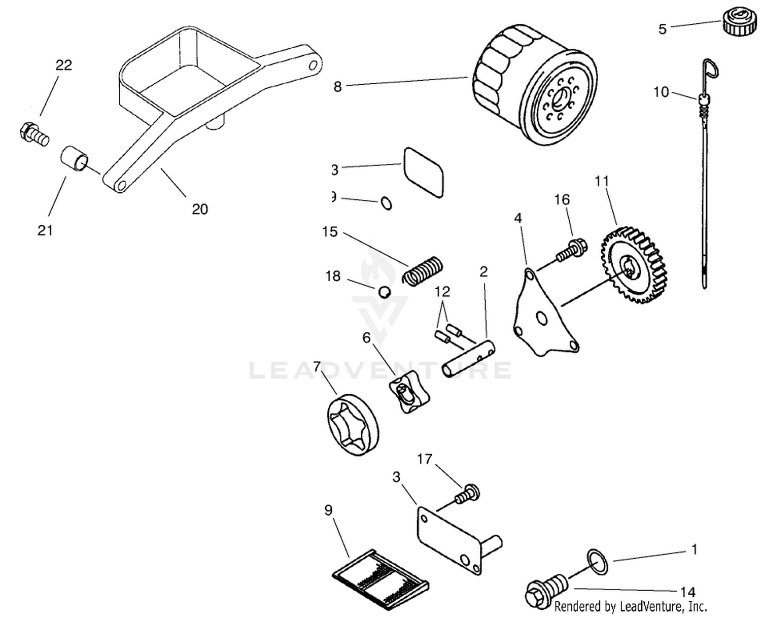 Oil Pump  Filter Assembly