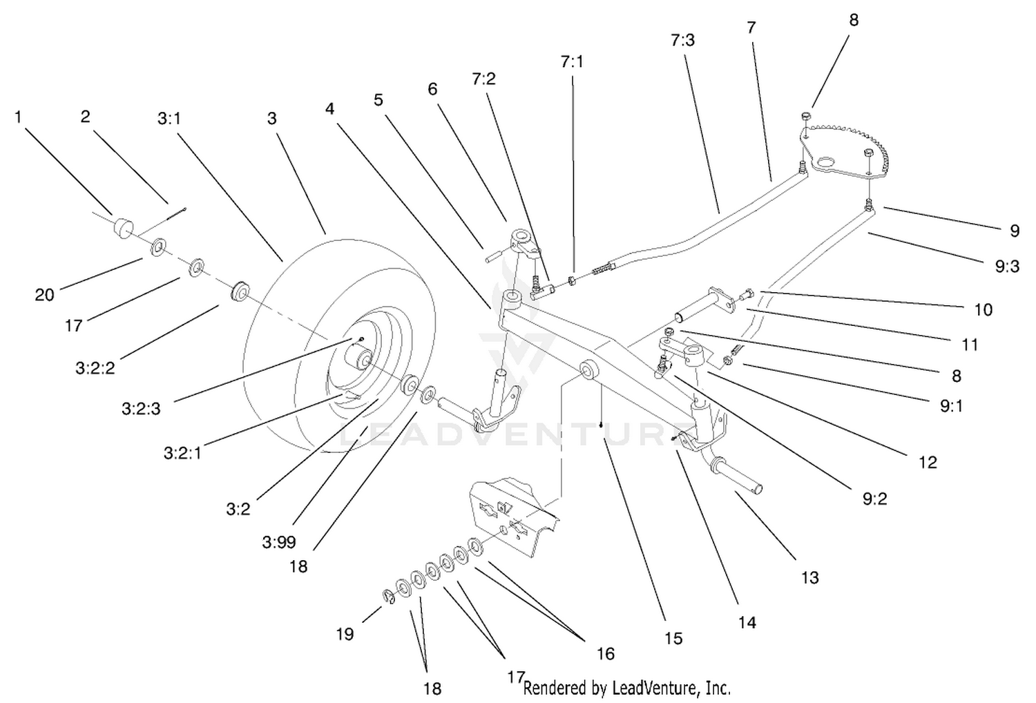 Front Axle Assembly