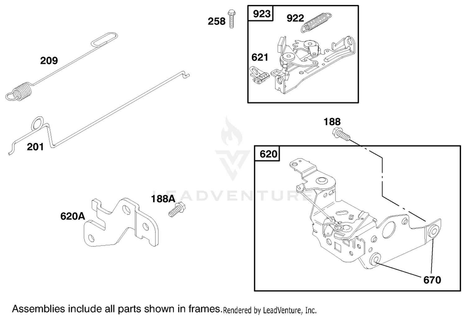 Engine Briggs  Stratton Model 127802-1761-E1 5
