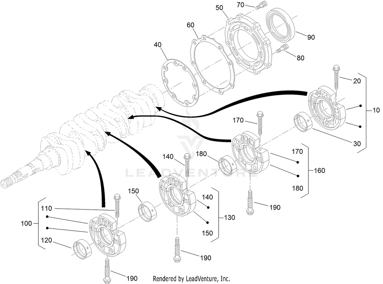 Main Bearing Case Assembly