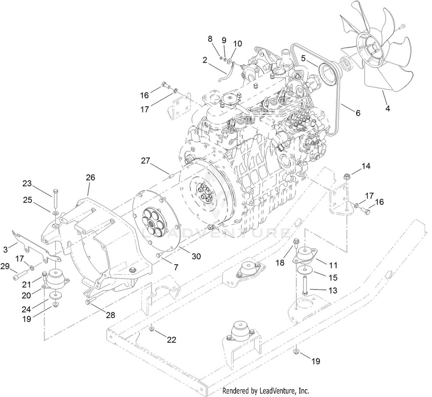 Engine Component Assembly