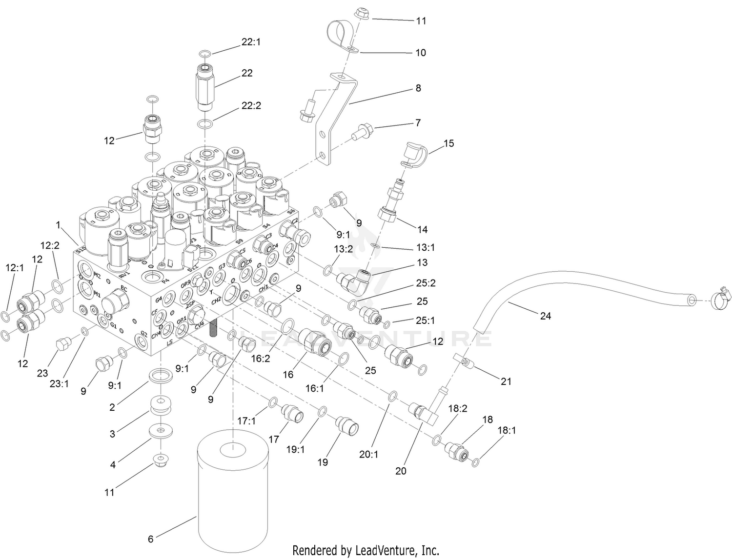 Combination Manifold Assembly