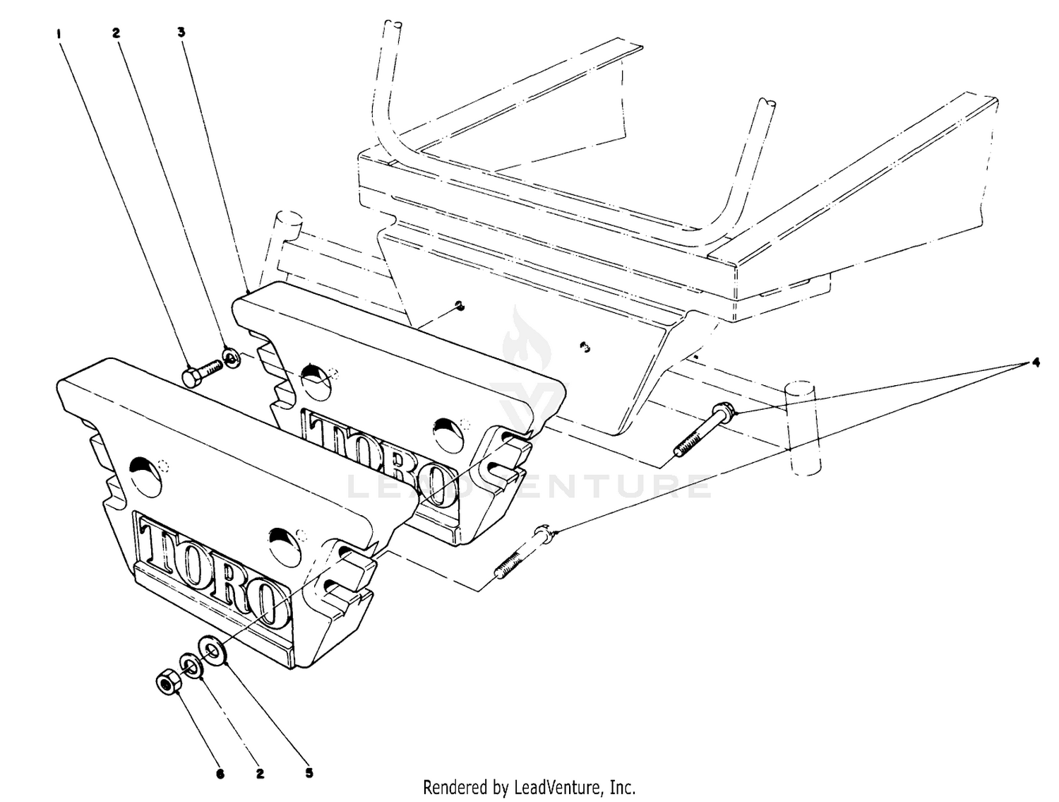 Rear Weight Kit Model No. 24-5780 (optional)