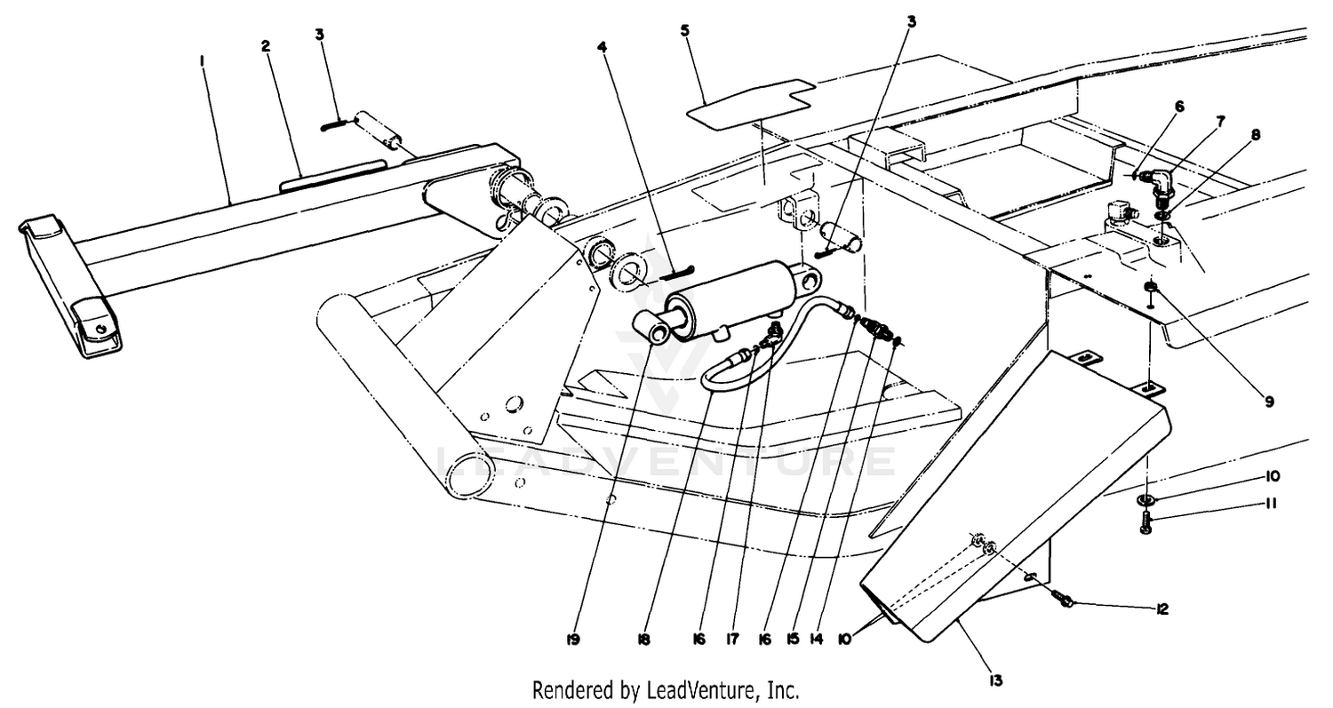 Retrofit Kit No. 66-1230 (for Non Power Steering 300 Series Groundsmasters)