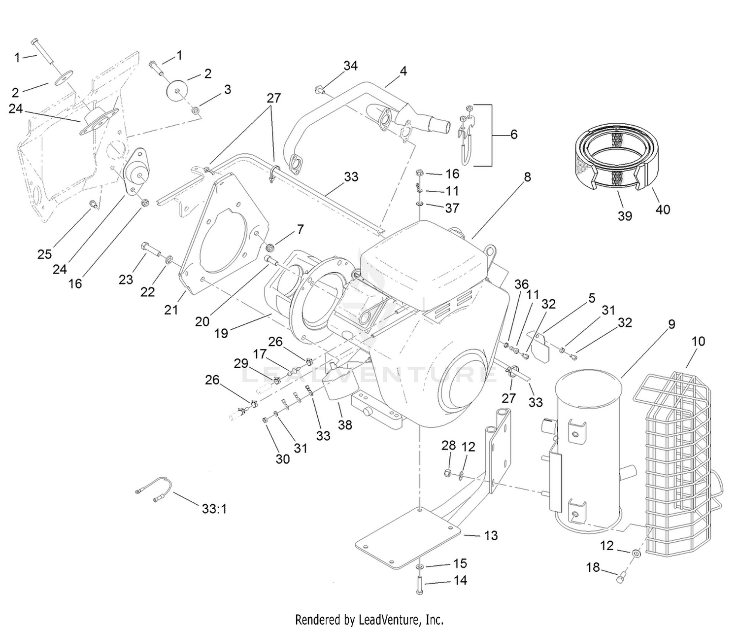 Engine Installation Assembly