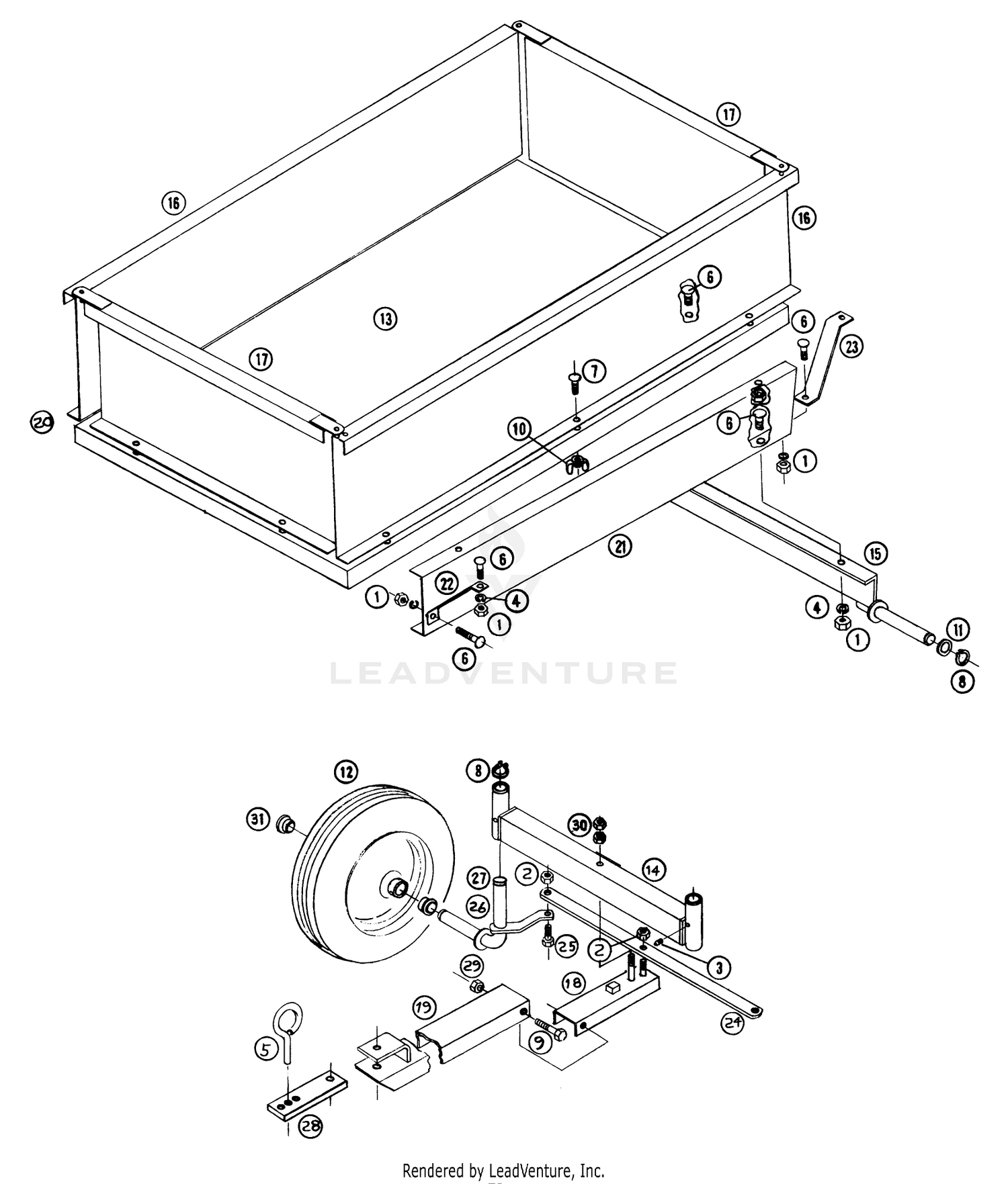Utility Wagon Uw-643