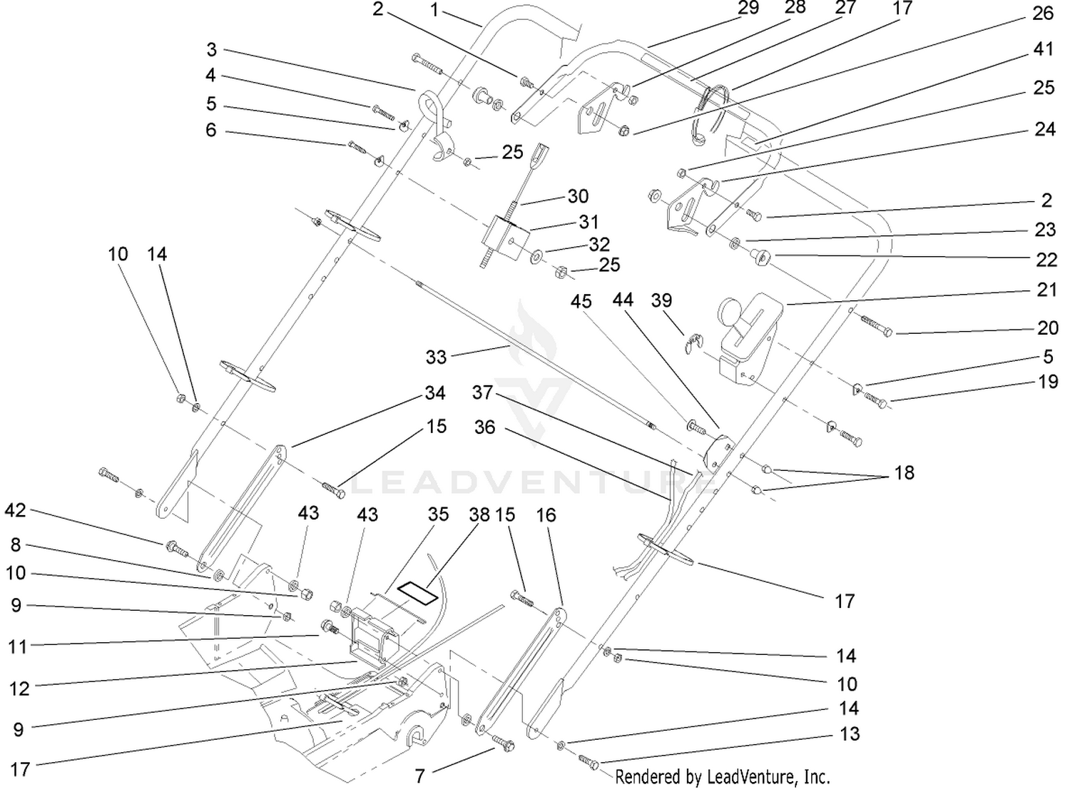 Handle and Control Assembly