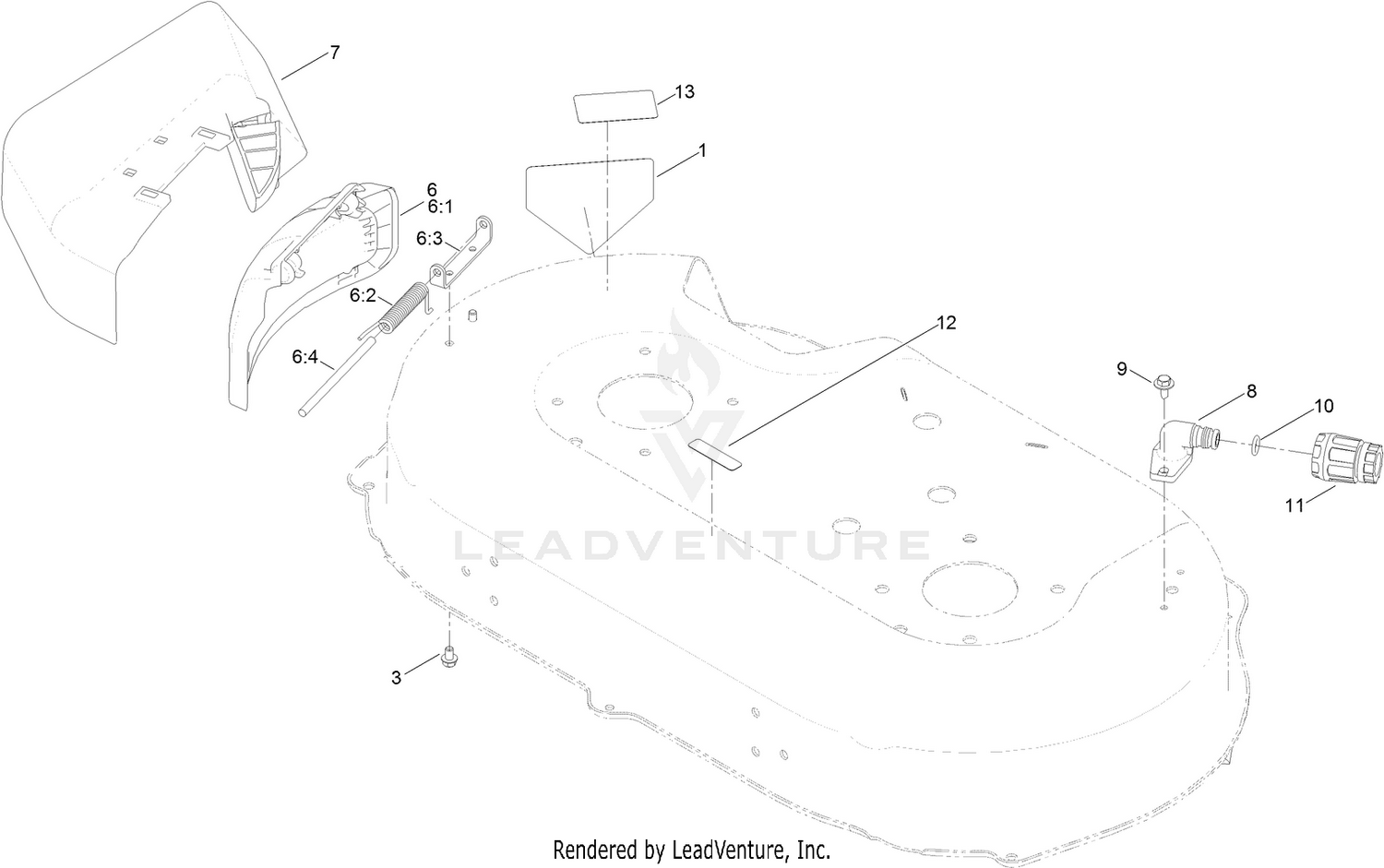 Discharge Chute Assembly