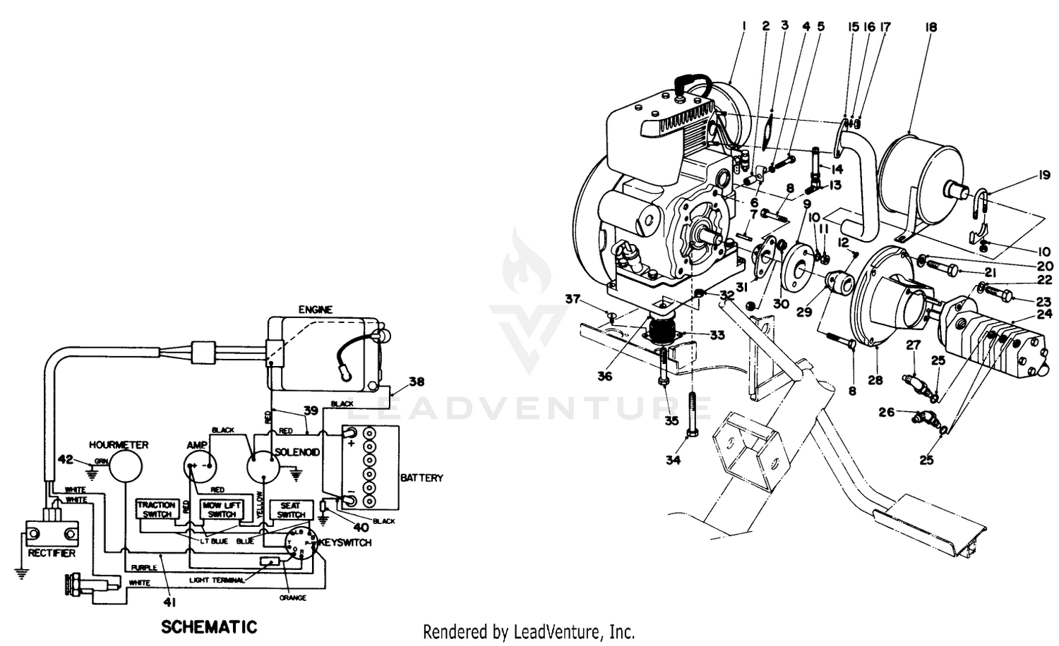 Engine And Wiring Diagram