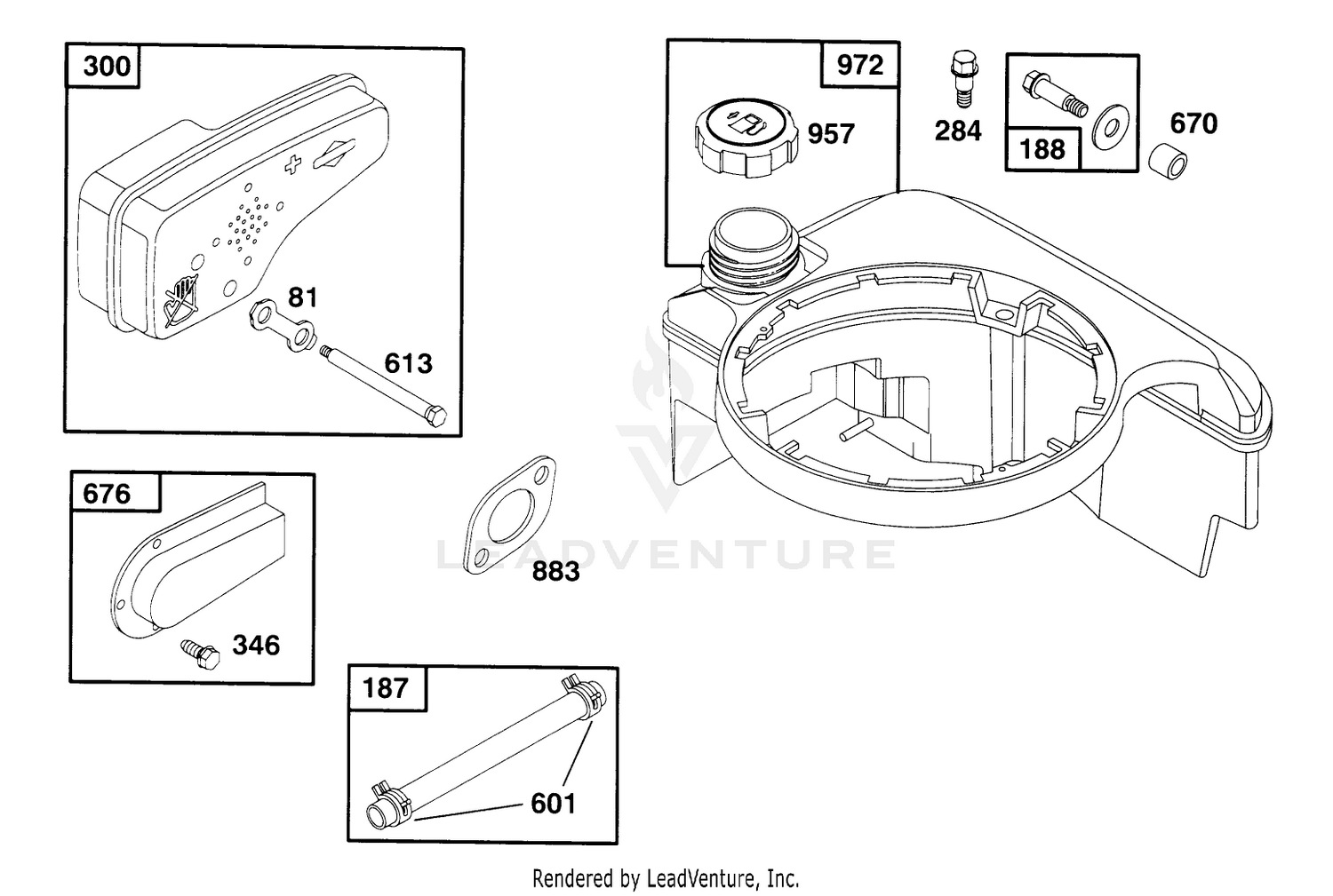 Engine Briggs  Stratton Model 127802-0640-01 8