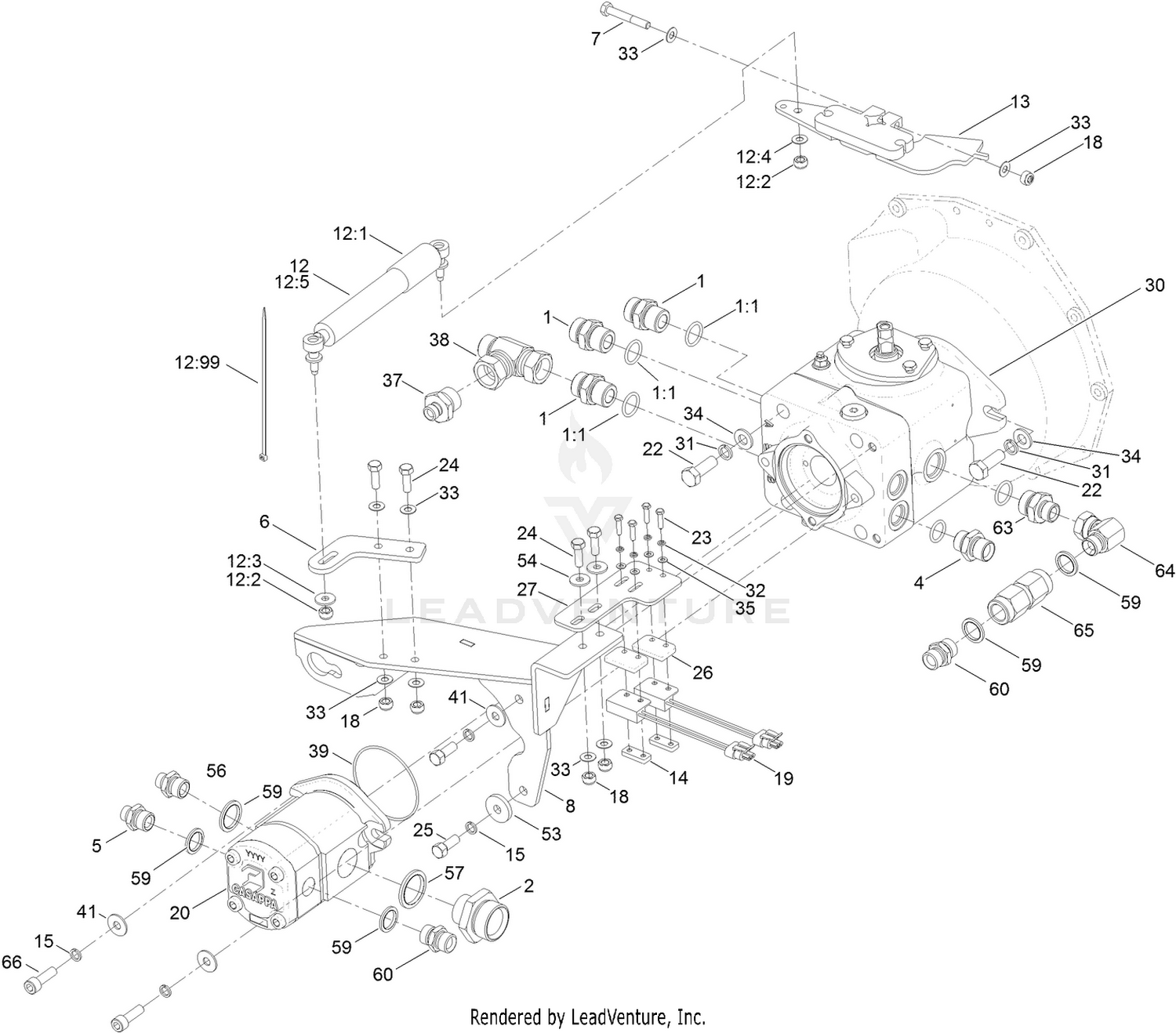 Hydraulic Pump Assembly