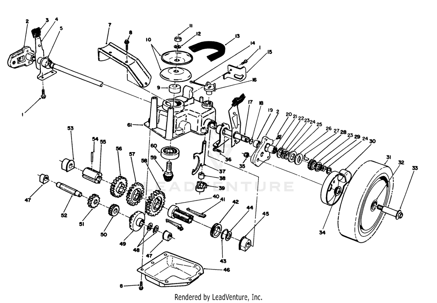 Gear Case Assembly