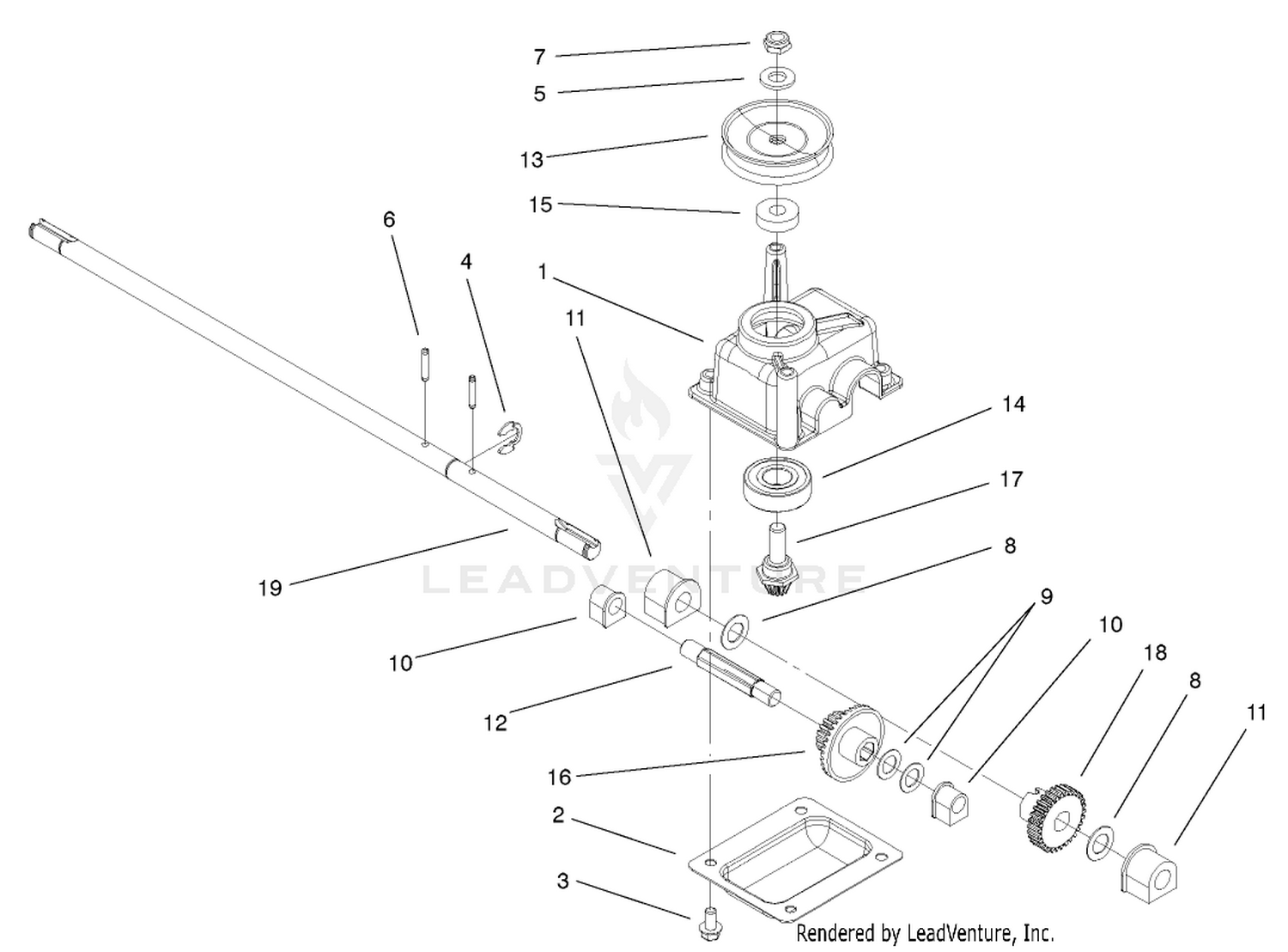 Gear Case Assembly