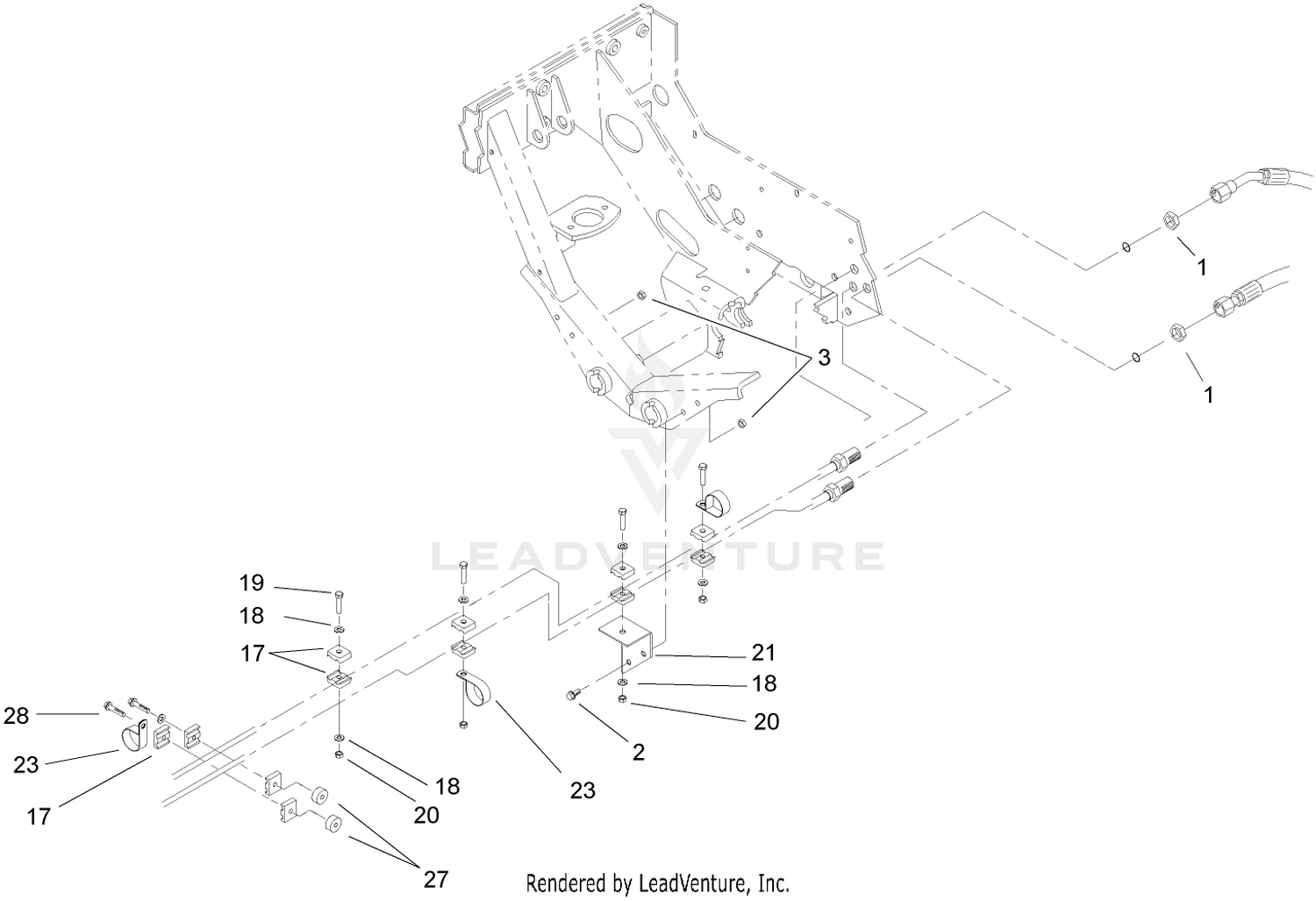 Rear Hydraulic Assembly