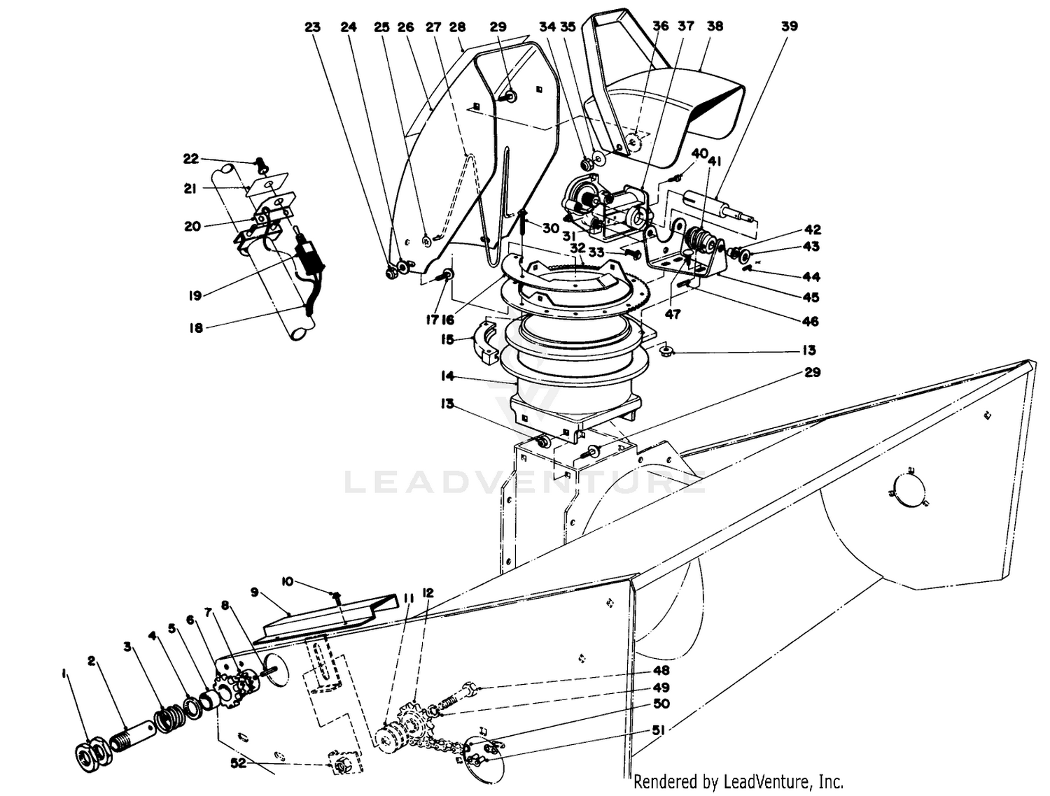 48" Snowthrower Model No. 30570 (optional) 3