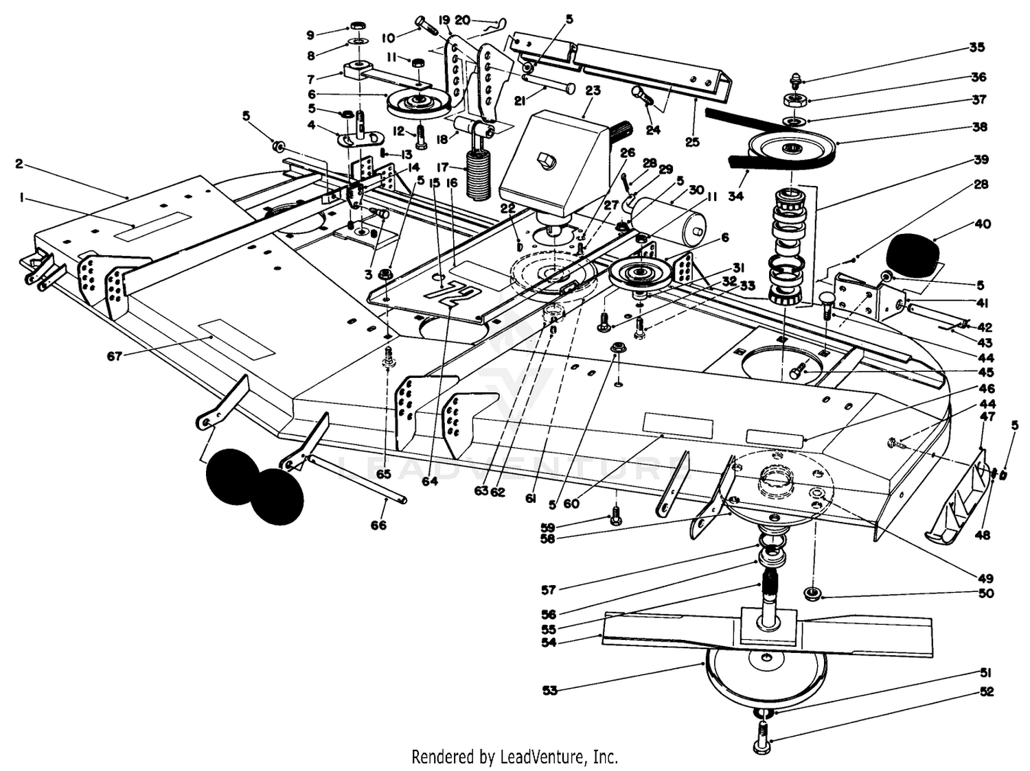 Cutter Deck Assembly