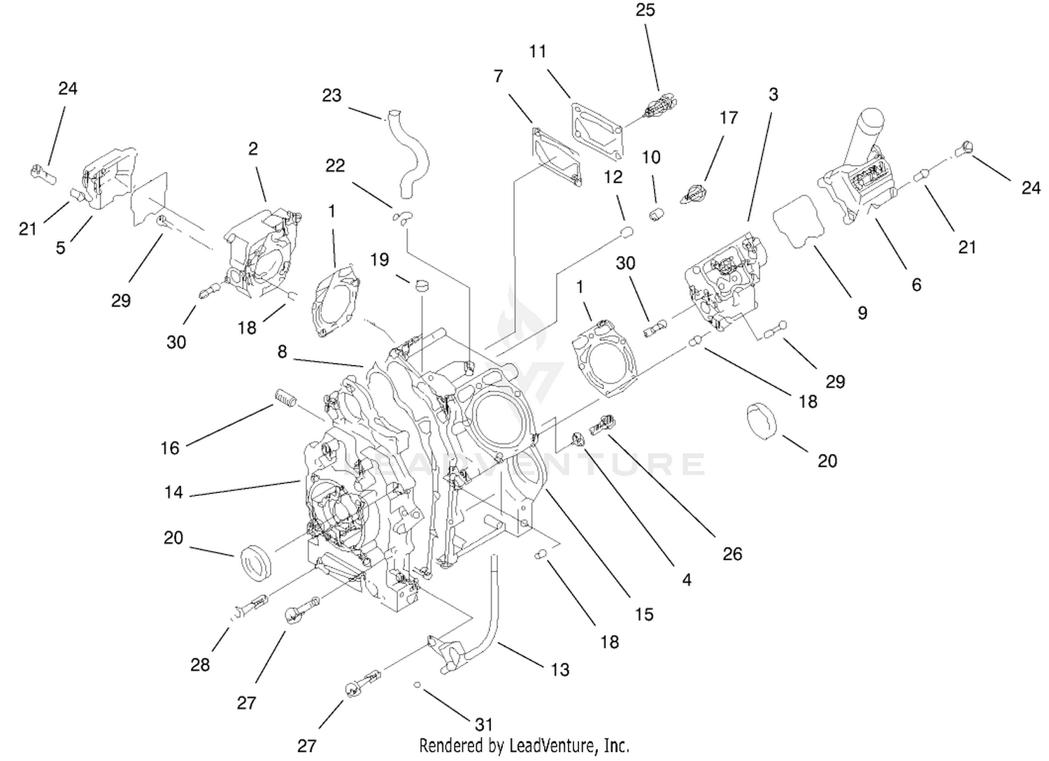 Crankcase Assembly