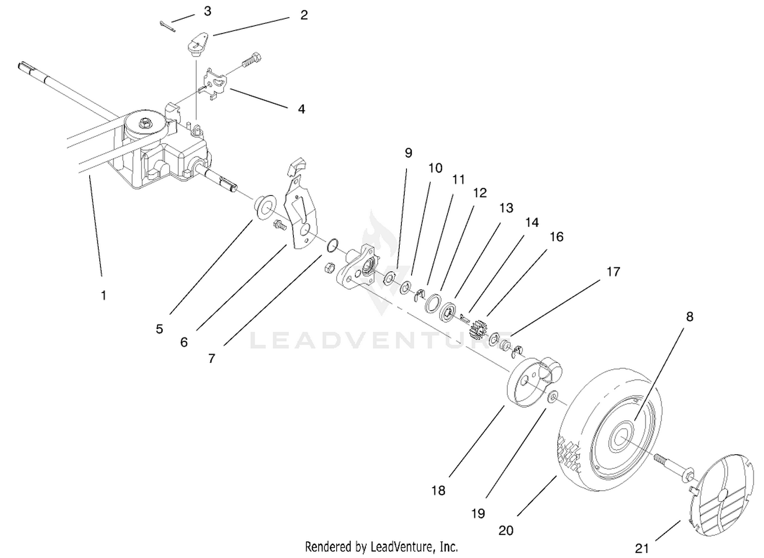Rear Axle Assembly