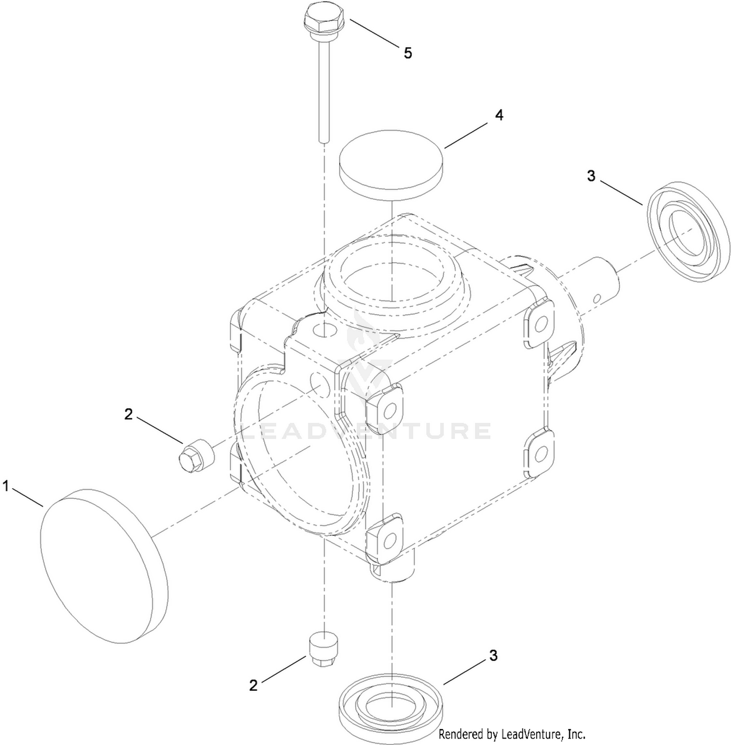 Gearbox Assembly No. 110-6386-03