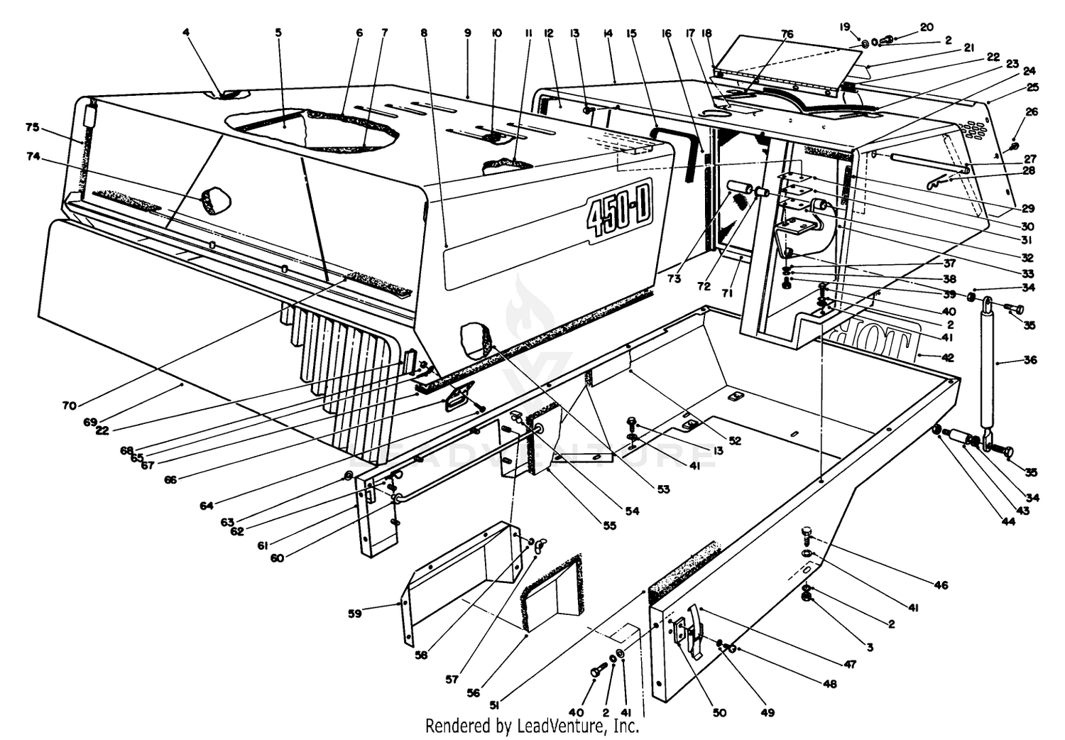 Front  Rear Canopy Assembly
