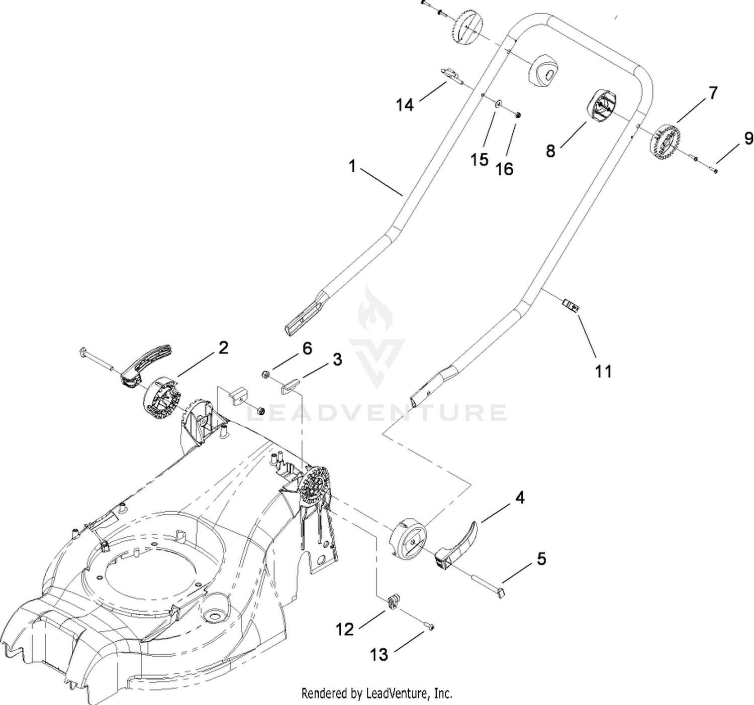 Lower Handle Assembly