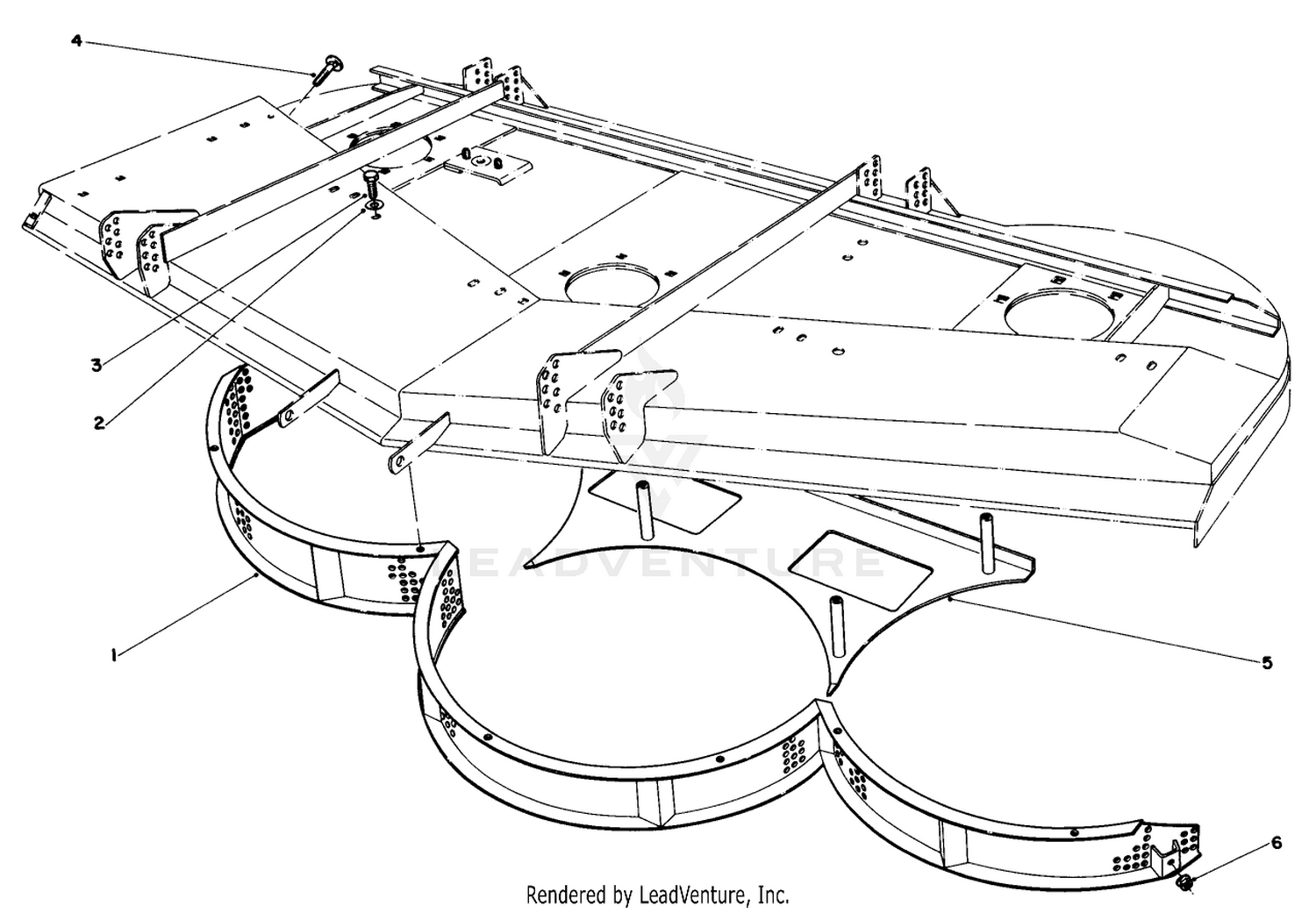 Mulcher Kit Model No. 30792 (optional) (used With Model 30664 Cutting Unit)