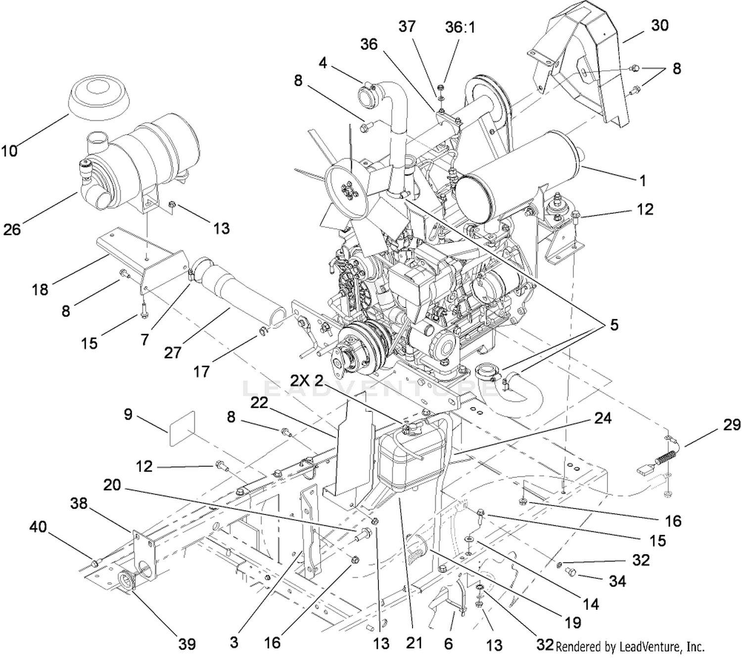 Engine Installation Assembly