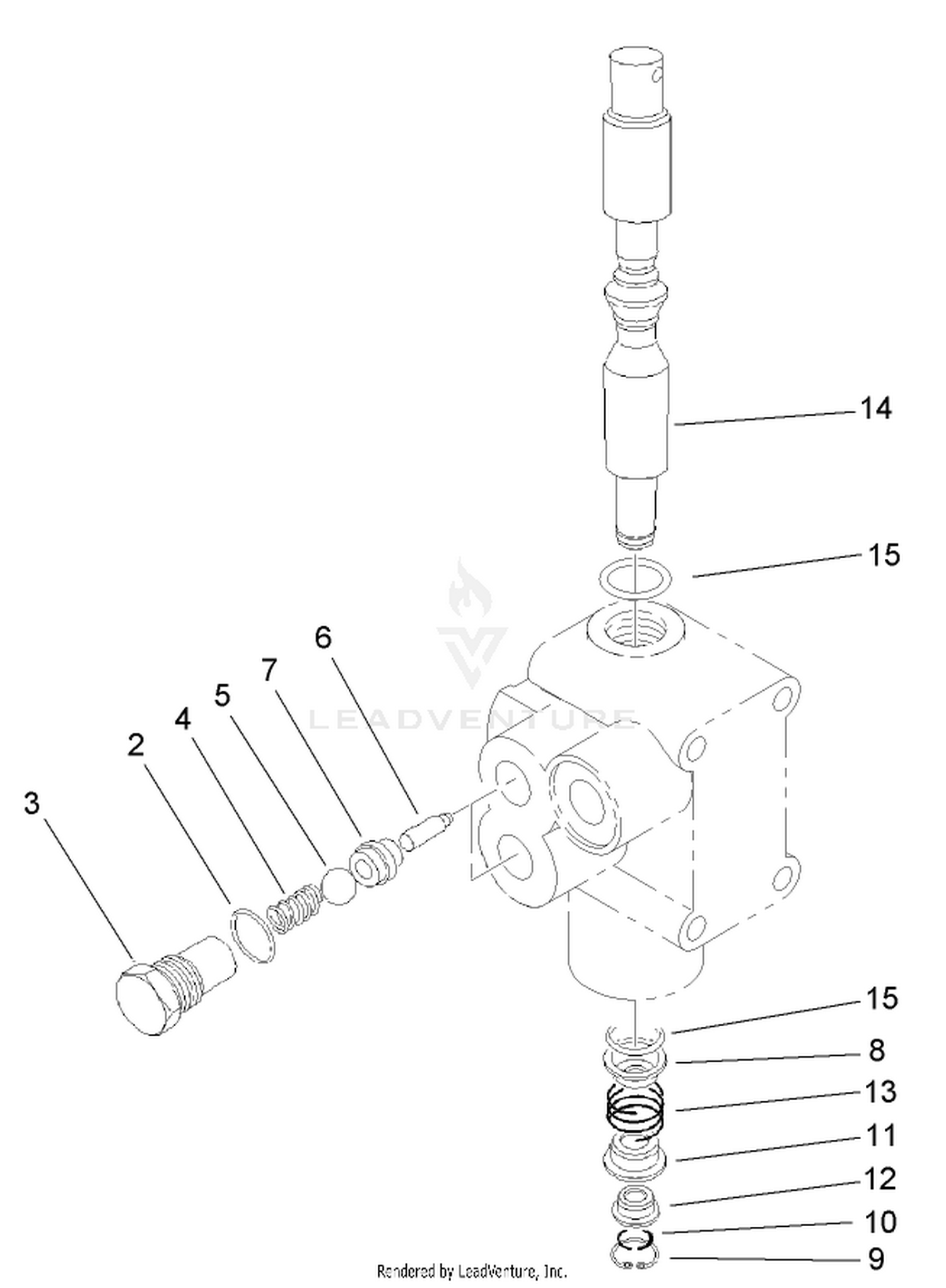 Valve Assembly No. 43-1710