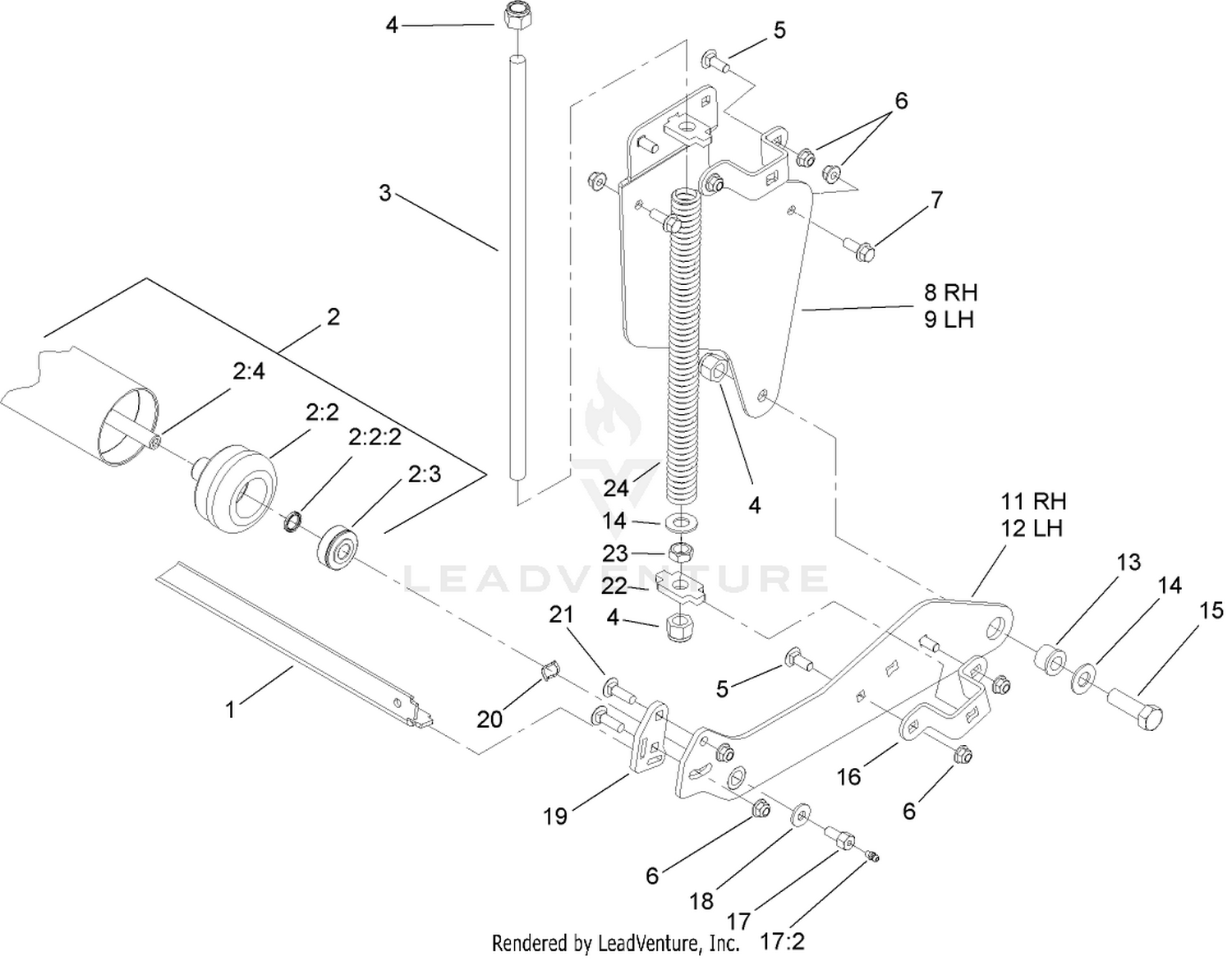 Rear Roller Kit