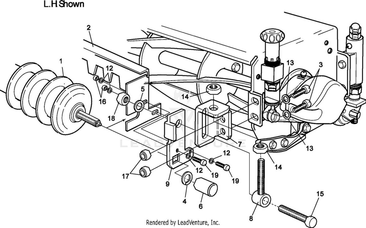 Grooved Front Roller Kit