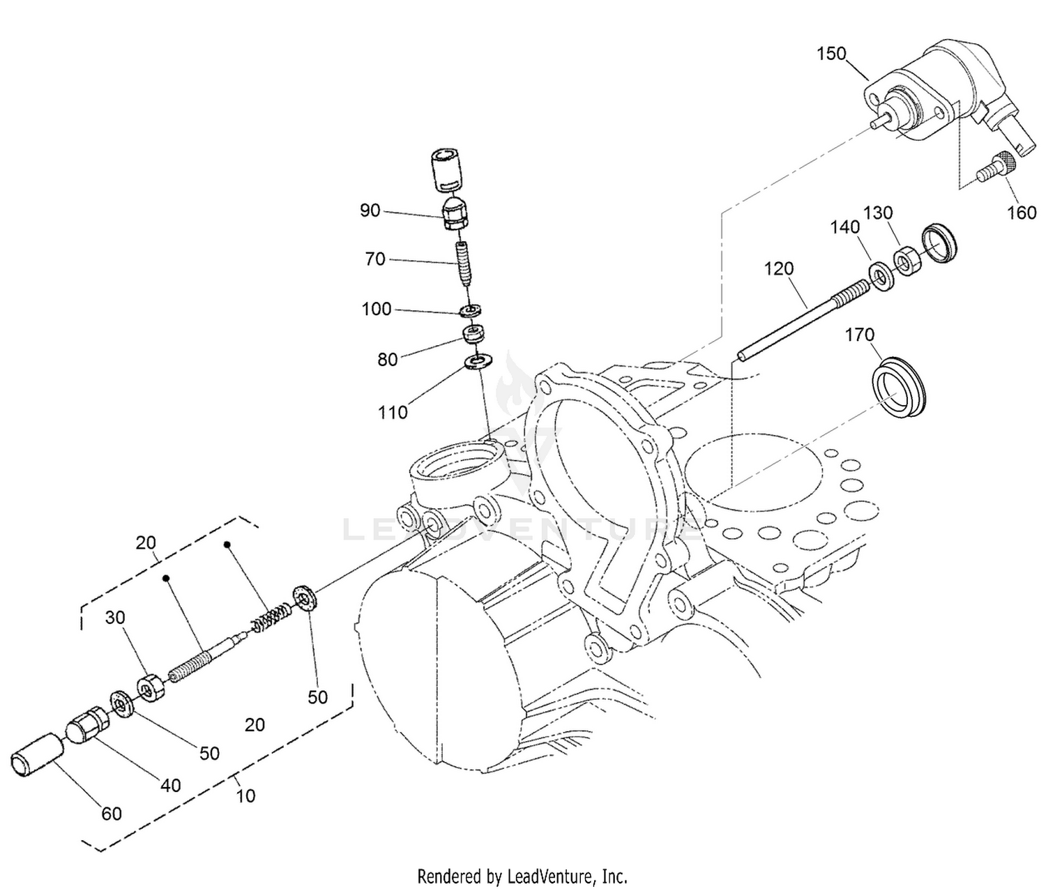 Idle Apparatus and Stop Solenoid Assembly