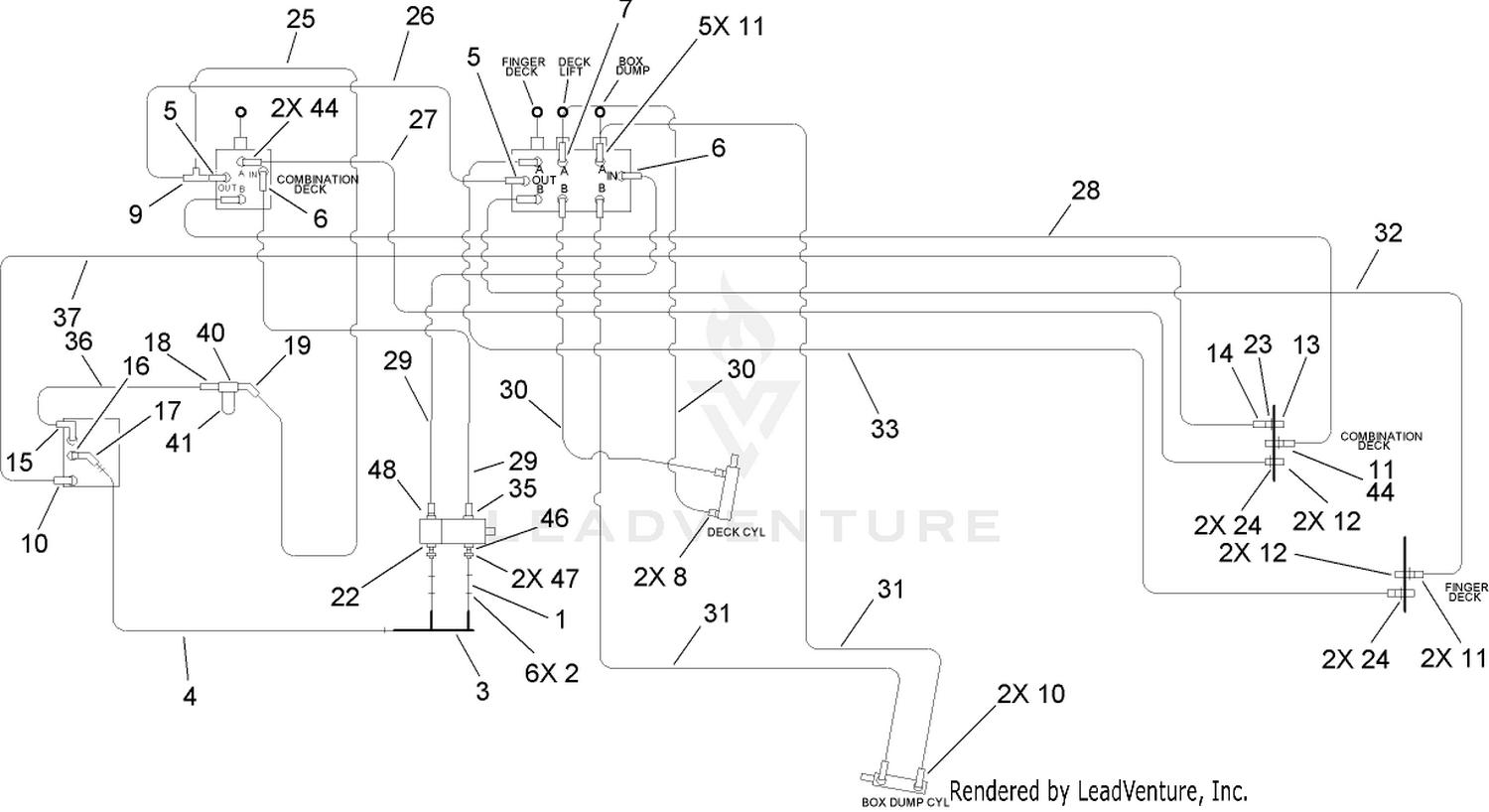Hydraulic Schematic Assembly