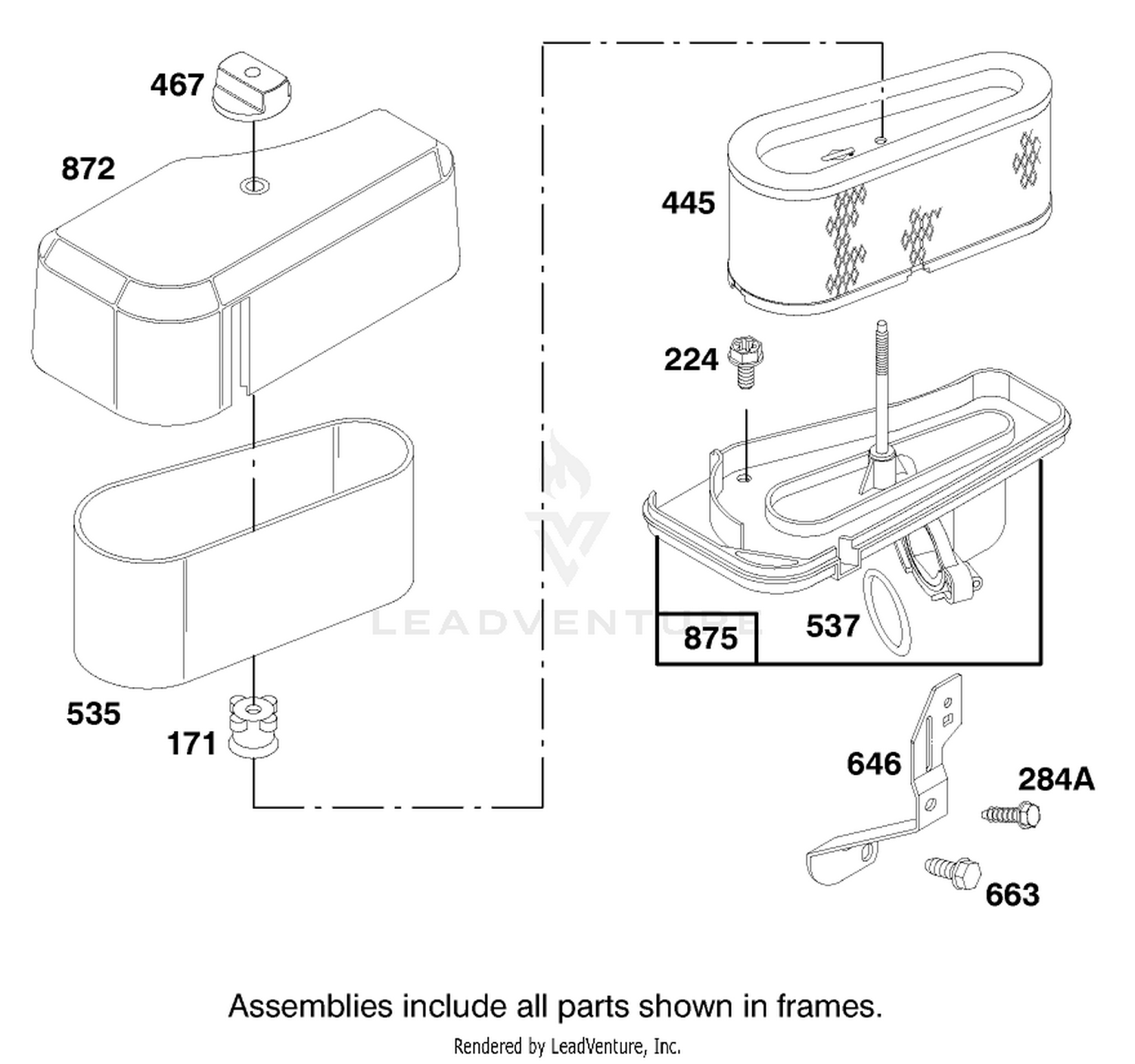 Engine Briggs  Stratton Model 28m707-1122-E1 5