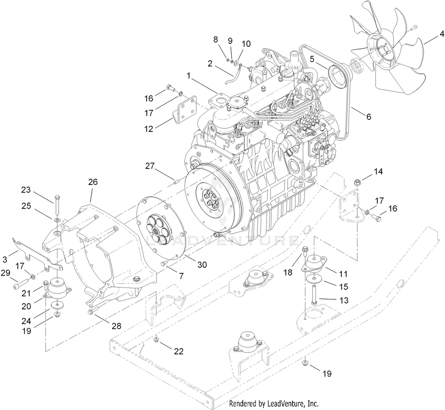 Engine Component Assembly
