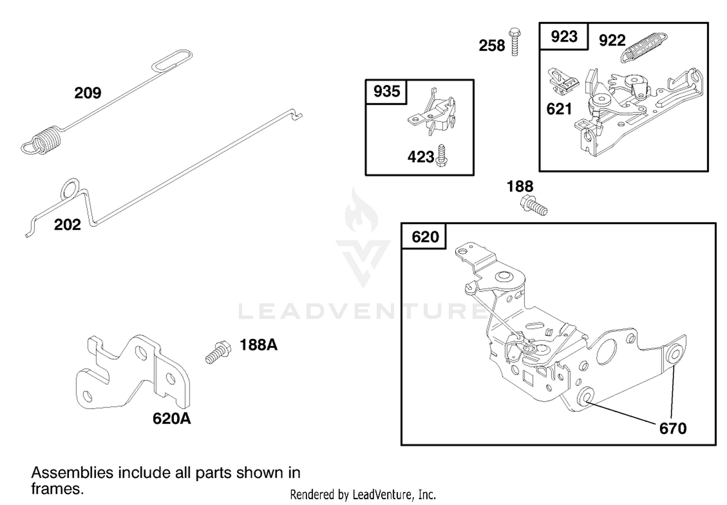 Engine Briggs  Stratton Model 12h807-1760-E1 (model No. 20021 Serial No. 9940000-9941632) 5