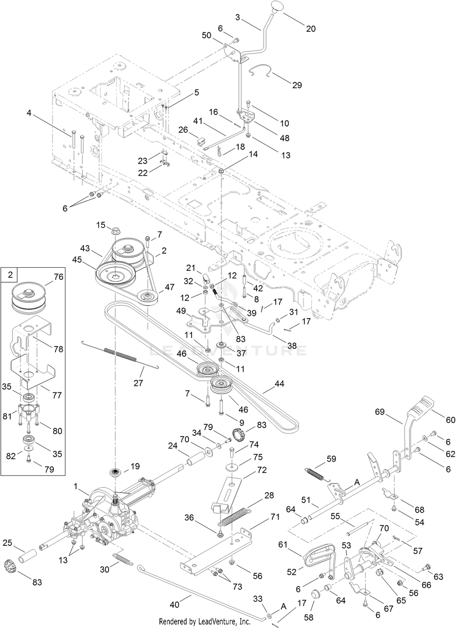 Transmission, Belt and Drive Assembly