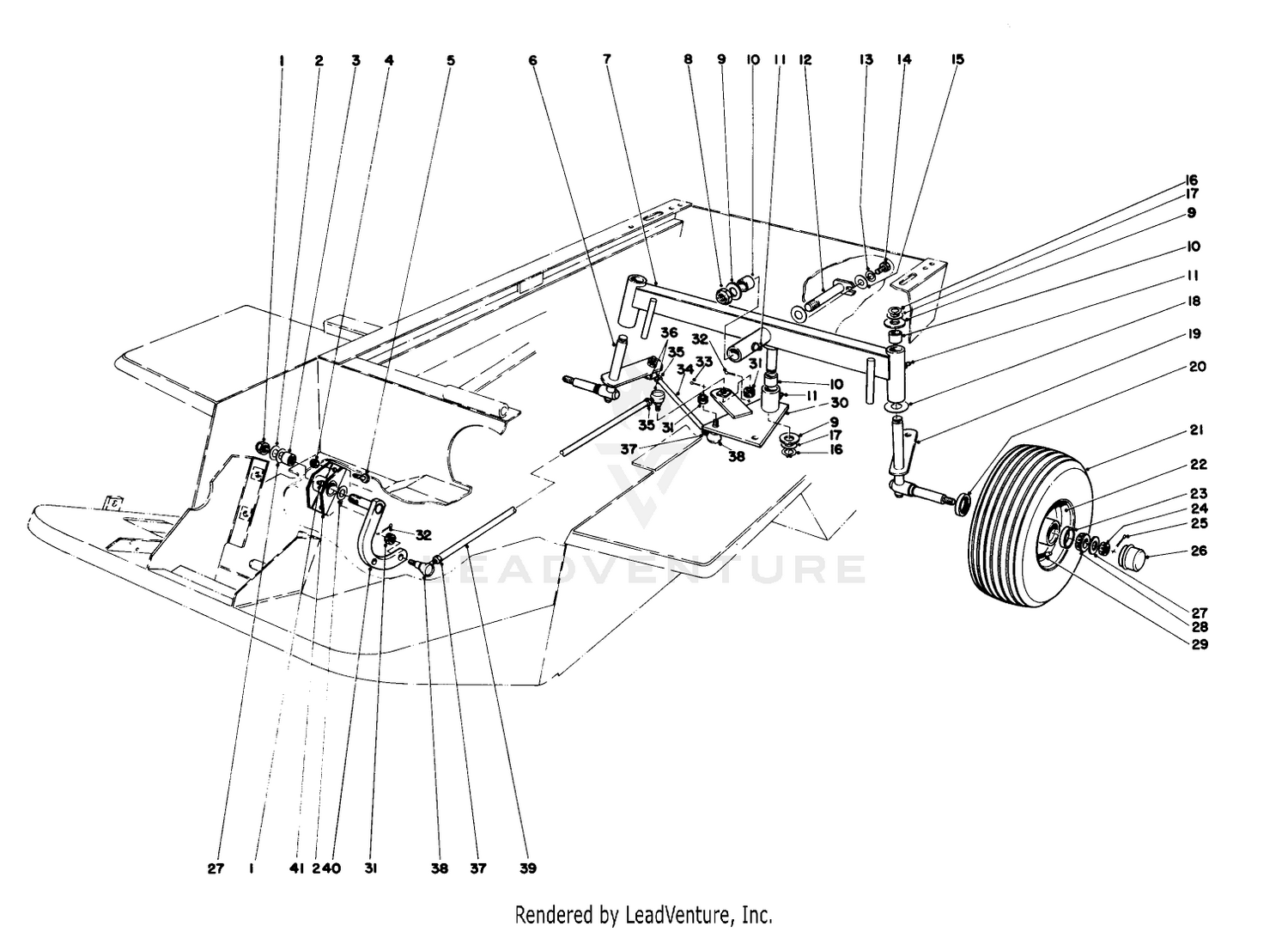 Rear Axle Assembly